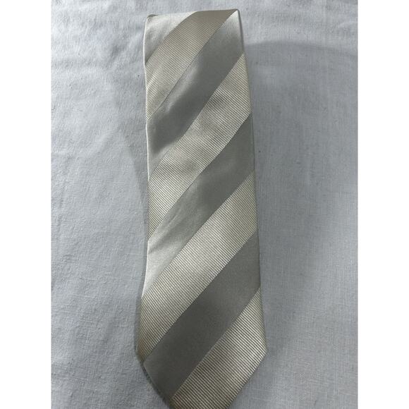 Boss Striped Classic Silk Tie - Made in Italy - Picture 4 of 4